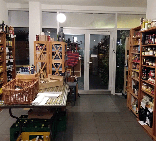 Innansicht Geschäft - November 2015