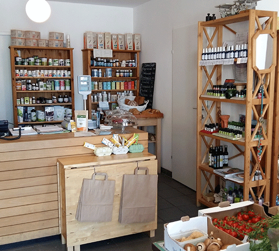 Innenansicht Geschäft - Juni 2016