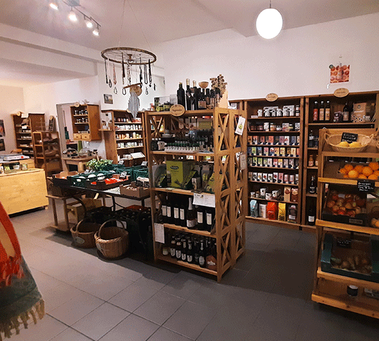 Innenansicht Geschäft