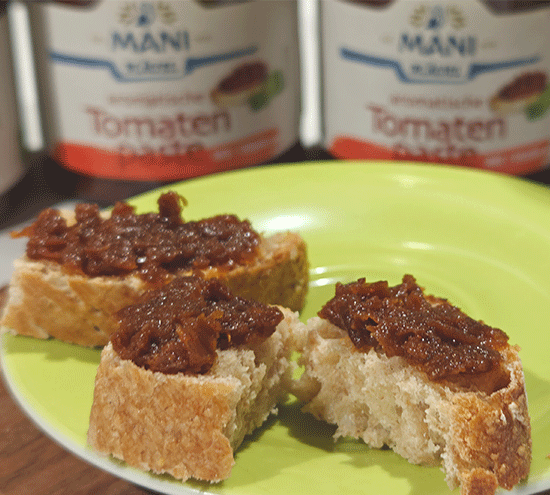 Imagebild Tomatenpaste auf Brot