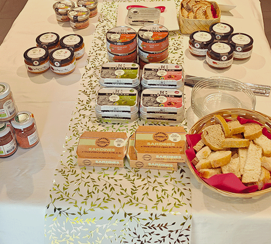 Produktfoto Sardinen und Aufstriche