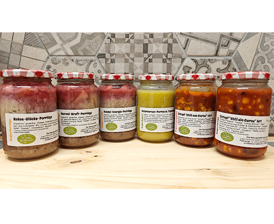 Produktfoto selbstgekochte Speisen der Woche