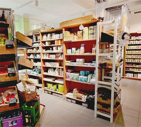 Innenansicht Geschäft