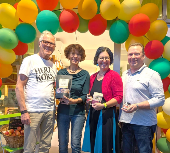 Christian (herz&korn), Annekatrin, Sonja, Wolfgang (DOCH!)