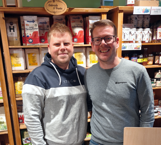 Christoph & Dominik von DOCH! haben auch vorbeigeschaut