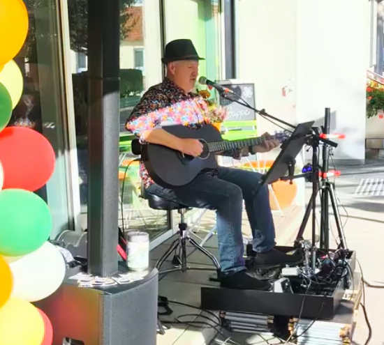 Unser großartiger Musiker Alf (Alfons Veith)