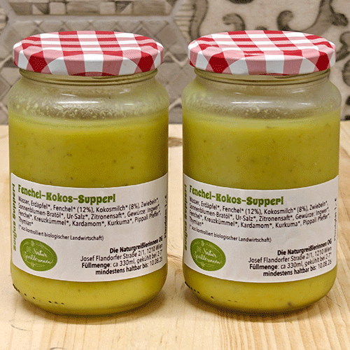 Produktfoto Fenchel-Kokos-Suppe